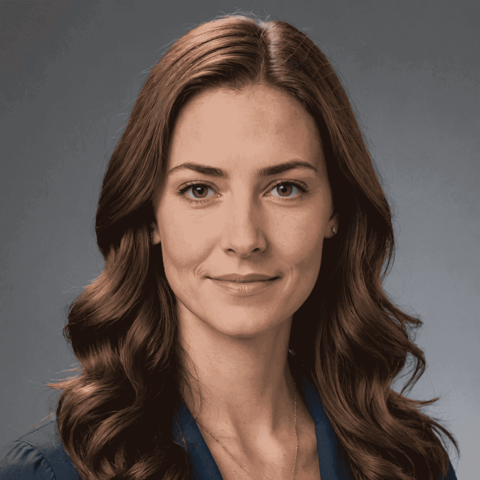 Headshot of the contributing author, a friendly-looking woman in her late 20s with long brown hair